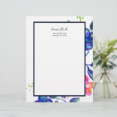 Blumengarten Briefbogen (Stehend Vorderseite)