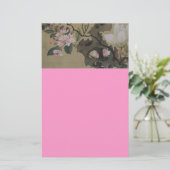 Blumengarten Briefpapier (Stehend Vorderseite)