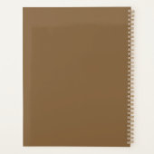 Blumengarten Brown Planer (Rückseite)