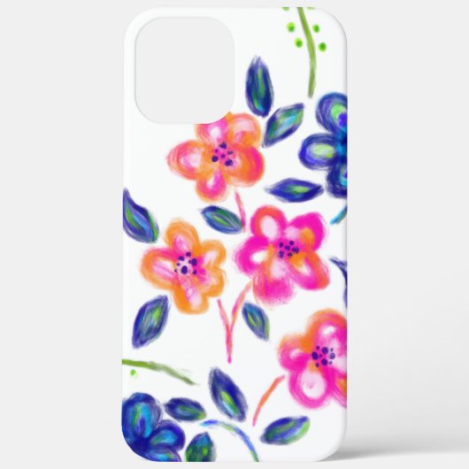Blumengarten Case-Mate iPhone Hülle (Rückseite)
