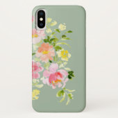 Blumengarten Case-Mate iPhone Hülle (Rückseite)