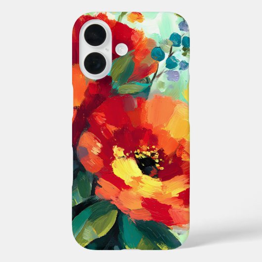 Blumengarten Case-Mate iPhone Hülle (Rückseite)