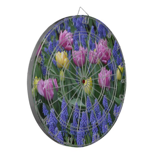 Blumengarten Dartscheibe (Vorderseite Links)