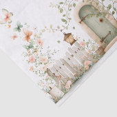 Blumengarten-Decoupage Seidenpapier (Ausschnitt)