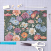 Blumengarten-Dekoupage Seidenpapier (Handwerk)