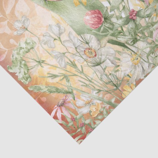 Blumengarten Dekoupage Tissue Paper Seidenpapier (Ausschnitt)