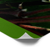 Blumengarten der Mama Poster (Ecke)