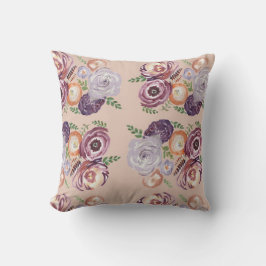 Blumengarten Druckkopf Kissen