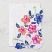 Blumengarten Einladung (Rückseite)