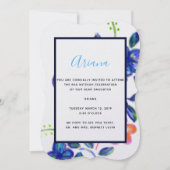 Blumengarten Einladung (Vorderseite)