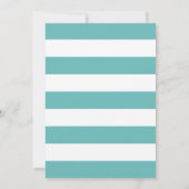 Blumengarten | Einladung der Babydusche (Rückseite)