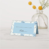 Blumengarten Elegante Hochzeitsbegleitung Platzkarte (Vorderseite)