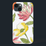 Blumengarten-Entwurf mit weißem Hintergrund iPhone 13 Hülle<br><div class="desc">Helle Farben dieses stehen Blumender gartenAusrüstungsbeschreibungen auffallend gegen einen blassen weißen Hintergrund,  die Blumen machend heraus sogar noch mehr. Eine fantastische Malerei,  die Farbe und Schönheit zu jedem möglichem Raum holen kann. Kaufen Sie sie für selbst,  oder geben Sie sie bis geliebtes als Geschenk!</div>