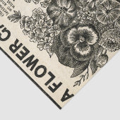 Blumengarten Ephemera Seidenpapier (Detail)