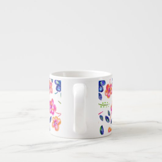 Blumengarten Espressotasse (Rückseite)