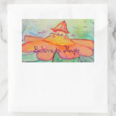 Blumengarten Fairy Art Custom Aufkleber Decal (Tasche)