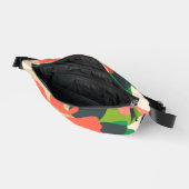 Blumengarten - Farbblöcke Bauchtasche (Offen)