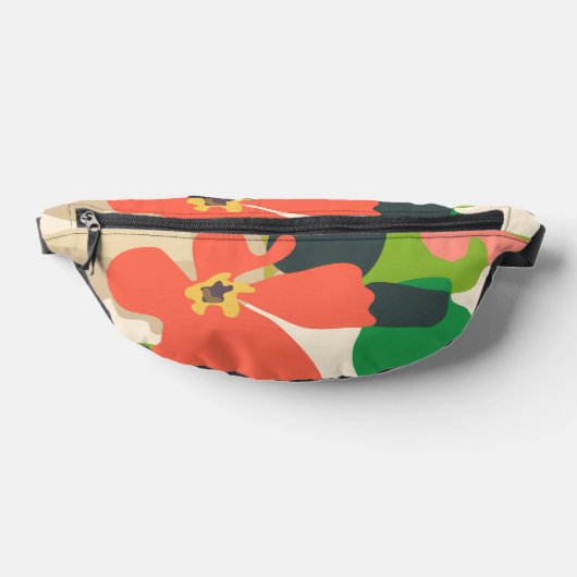 Blumengarten - Farbblöcke Bauchtasche (Ablage )