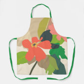 Blumengarten Farbblöcke Florist Schürze (Vorderseite)