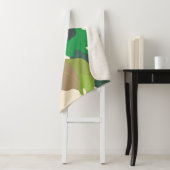 Blumengarten - Farbblöcke Sherpadecke (Beispiel)