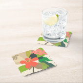 Blumengarten - Farbblöcke Untersetzer (Vor Ort)