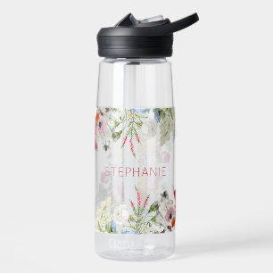 Blumengarten Farbige Blumen Benutzerdefinierter Na Trinkflasche