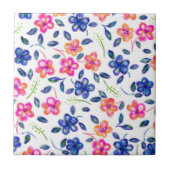 Blumengarten Fliese (Vorderseite)