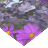 Blumengarten FotoCollage Tischdecke (Schrägansicht)