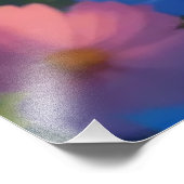 Blumengarten Fotodruck (Ecke)