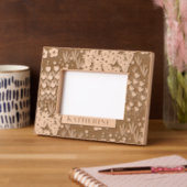 Blumengarten Geätzte Rahmen (Links)