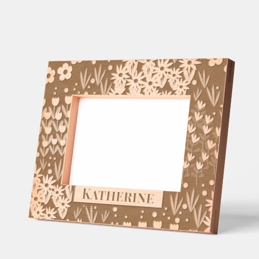 Blumengarten Geätzte Rahmen (Links)