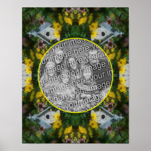 Blumengarten Geburtshaus Gestalten Sie Ihr eigenes Poster