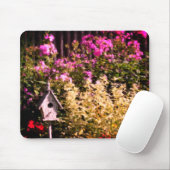 Blumengarten Geburtshaus Pastellmalerei Mousepad (Mit Mouse)