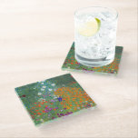 Blumengarten Gemälde Gustav Klimt Glasuntersetzer<br><div class="desc">Ein gläserner Untersetzer mit der schönen Kunstmalerei des österreichischen Künstlers Gustav Klimt (1862-1918),  Bauerngarten oder Blumengarten (um 1906). Eine farbenfrohe Darstellung von Petunien,  Asterern und anderen Blume im Garten aus der Jugendstil-Zeit.</div>