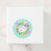 Blumengarten Geschenkanhänger (Beispiel)