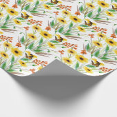 Blumengarten Geschenkpapier (Ecke)