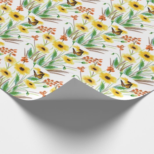 Blumengarten Geschenkpapier (Ecke)