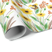 Blumengarten Geschenkpapier (Rolleneckpunkt)