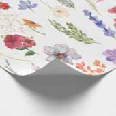 Blumengarten-Geschenkpapier Geschenkpapier (Ecke)