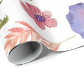 Blumengarten-Geschenkpapier Geschenkpapier (Rolleneckpunkt)