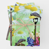 Blumengarten Geschenkpapier Set (Beispiel)