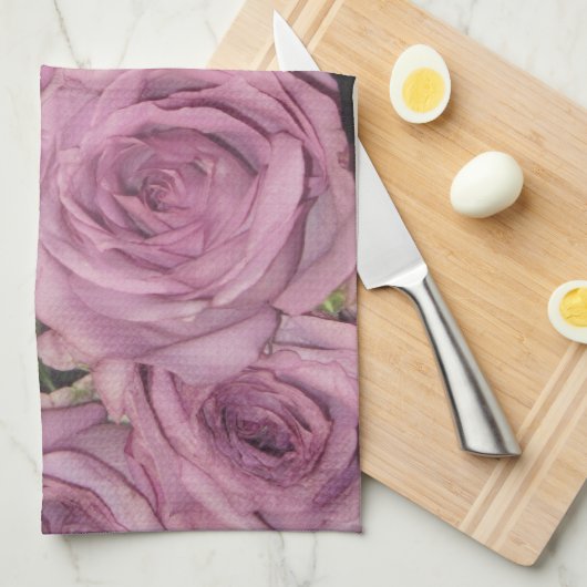 Blumengarten Geschirrtuch (Viertel Falte)