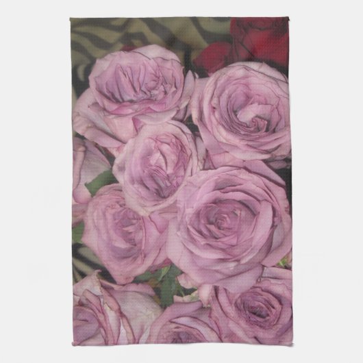 Blumengarten Geschirrtuch (Vertikal)