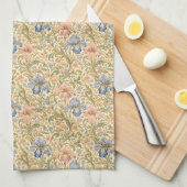 Blumengarten Geschirrtuch (Viertel Falte)