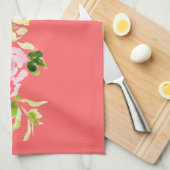 Blumengarten Geschirrtuch (Viertel Falte)