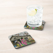 Blumengarten Getränkeuntersetzer (Rechte Seite)