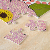 Blumengarten Gouache Malerei 252 Stück Puzzle (Seite)