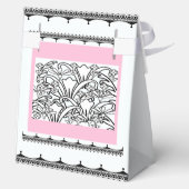 Blumengarten Grau Geschenkschachtel (Rückseite)