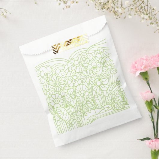 Blumengarten Grün Geschenktütchen (Versiegelt)