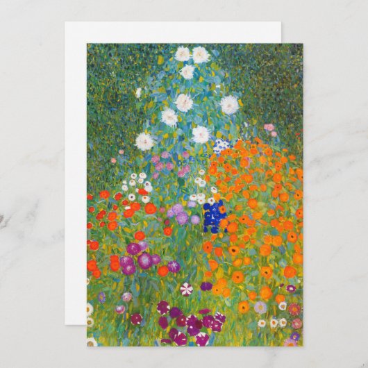 Blumengarten | Gustav Klimt (Vorne/Hinten)